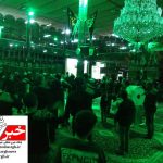 گزارش تصویری / از زنجیر زنی ایام محرم حسینیه اوین