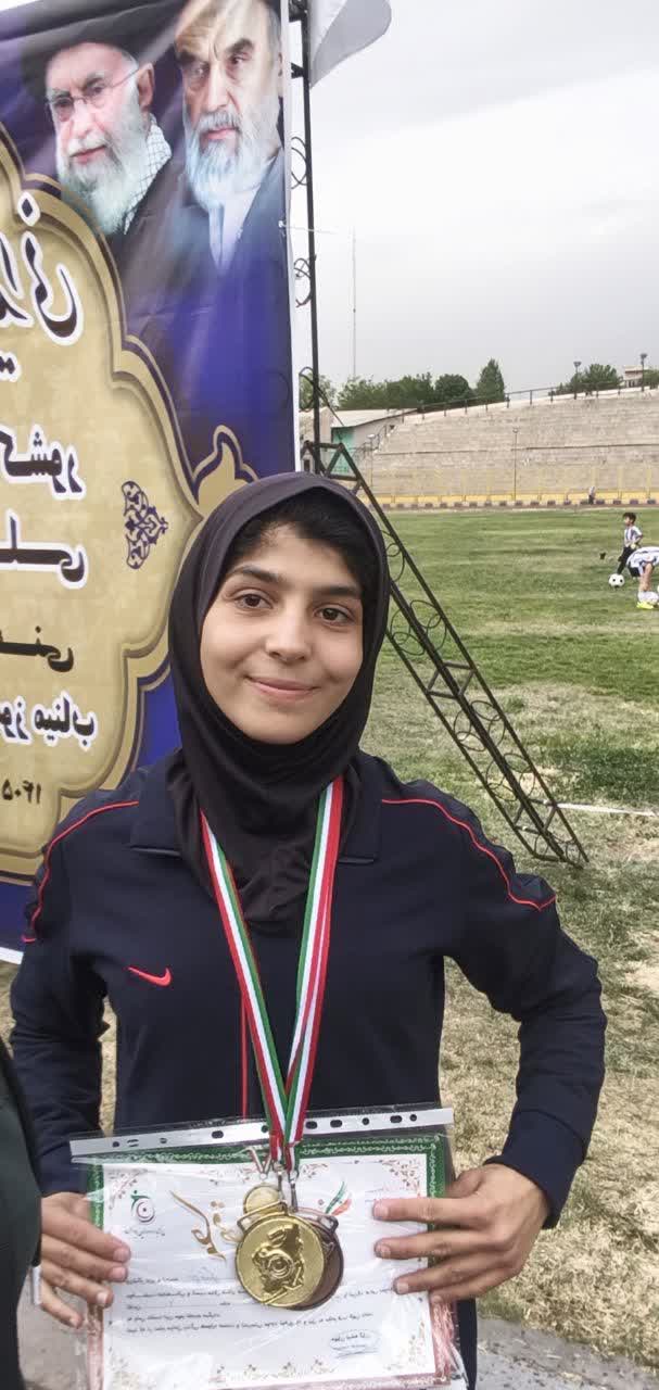 کسب مقام اول دختر ورزشکار خراسان جنوبی در مسابقات پارا دوومیدانی قهرمانی کشور و انتخابی تیم ملی