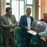 مراسم تکریم و معارفه رئیس اداره مخابرات شهرستان نهبندان برگزار شد