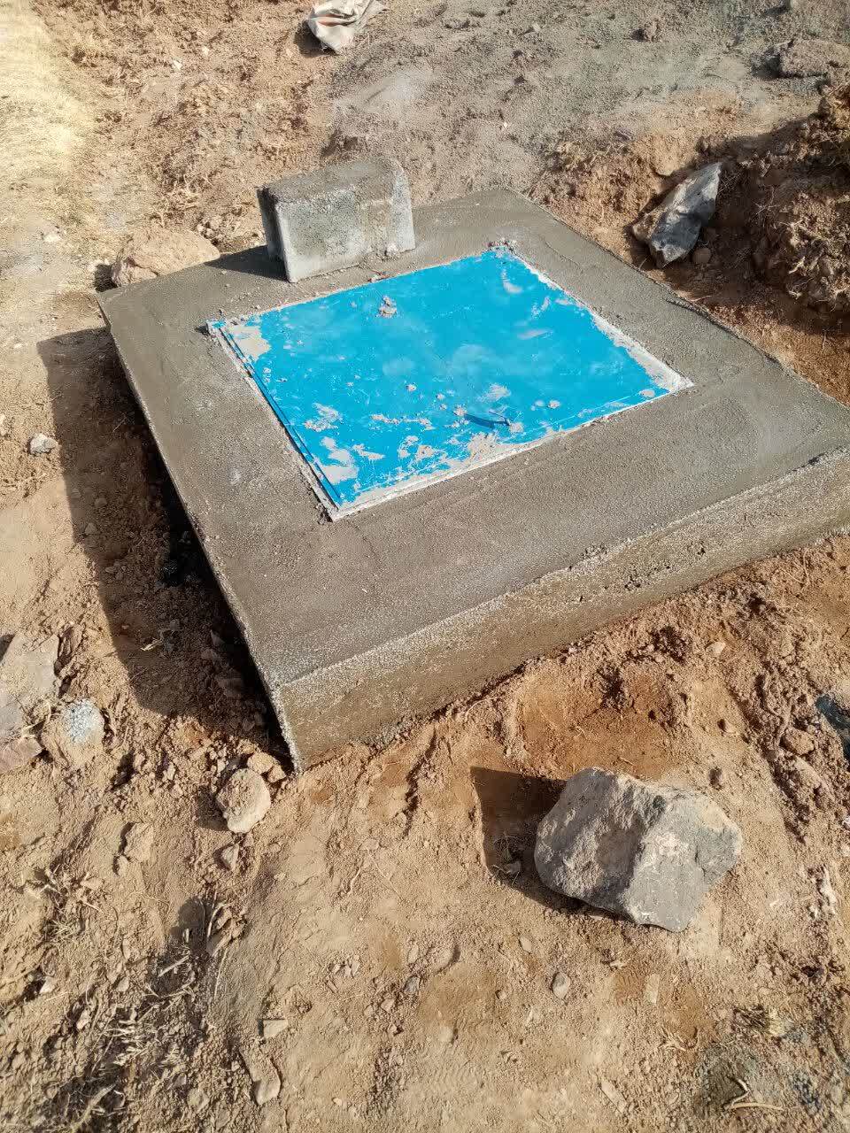 اجرای سامانه آبیاری کم‌فشار حوضچه‌قامه‌ای در اراضی آبی کشاورزی خراسان جنوبی