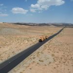اجرای عملیات روکش آسفالت محور روستایی دهک–برک به طول ۱۵ کیلومتر